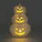 Make Market; 8" Jack-o'-Lantern Stack DIY Ceramic LED Décor by Make Market®; Category:Halloween DIY Wood & Ceramic Crafts; Image:3
